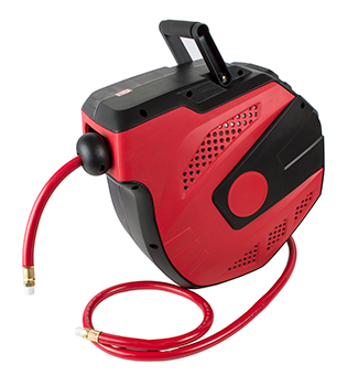 [X10601] CARRETE MANGUERA P/AIRE 3/8" 18BAR 15M REBOBINADO AUTOMATICO