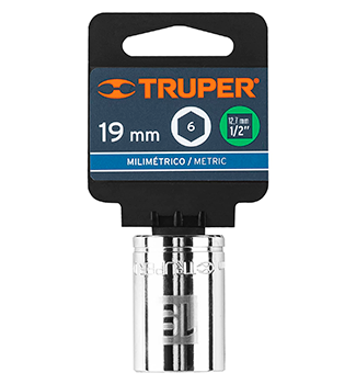 [13269] COPA MANDO 1/2 DE 6 PUNTAS 19MM