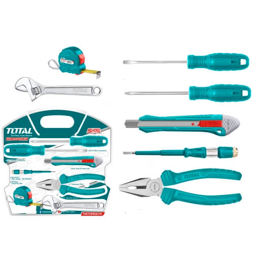 [X10507] JUEGO 7 HERRAMIENTAS MANUALES EN BLISTER