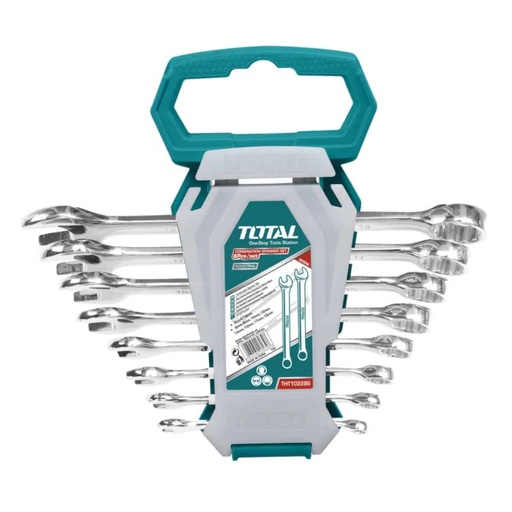 [X10508] JUEGO 8 LLAVES COMBINADAS 6-19MM THT102286-1