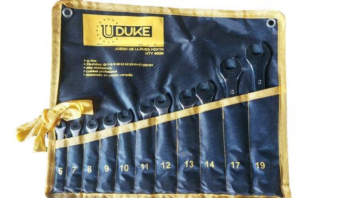 [X10383] JUEGO DE LLAVES MIXTAS 11 PCS UDUKE