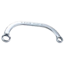 LLAVE ESTRIADA #11X13  MEDIA LUNA "C" CROMADA LARGO 166MM- 7611113