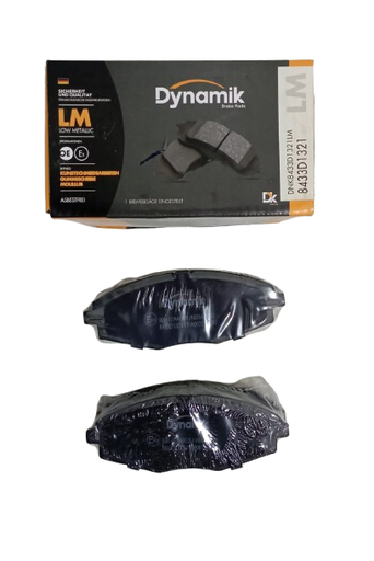 [C91698] PASTILLA DE FRENO DELANTERA CHERRY QQ SPARK 7/24 2002-2015MARCA DYNAMIK DNK8433D1321LM