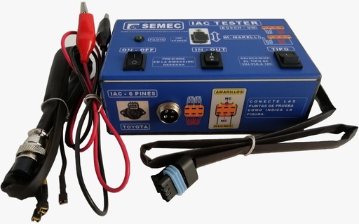 [X10616] PROBADOR VALVULAS IAC 4 Y 6 PINES