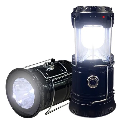 [X11862] LINTERNA CAPERUSA RECARGABLE SOLAR 1+6 LED - 08839 FERRE