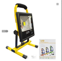 REFLECTOR LED RECARGABLE 20W MULTIUSOS (5V-110V) (1800 LM)(IP65)(HT80016)