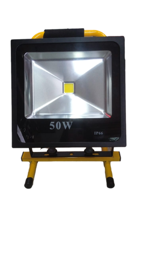 [X10281] REFLECTOR LED RECARGABLE 50W MULTIUSOS (5V-110V) (4500 LM)