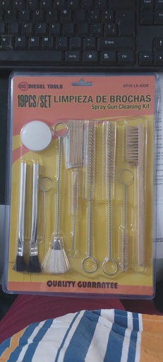 [X10692] SET DE LIMPIEZA X 19 PCS DIESEL TOOLS
