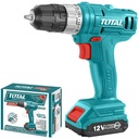 TALADRO INALAMBRICO BAT LITIO 12V C/2 BAT 1.5 AH+CARGADOR+MALETIN - UTDLI1222