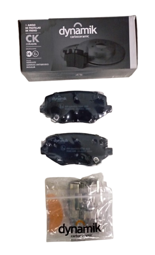 [C91697] PASTILLAS FRENO DELANTERAS CAPTIVA TURBO MARCA DYNAMIK DNK9506D2266CK