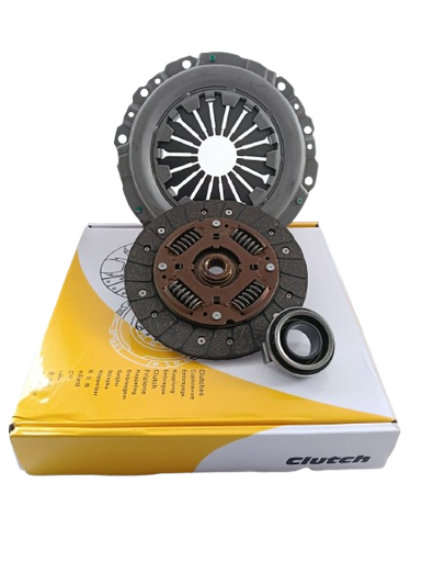 [90332] KIT CLUTCH CHEVROLET SPARK CRONOS 724 SET 3 PCS MOTOR-0741  PRENSA DISCO Y BALINERA 