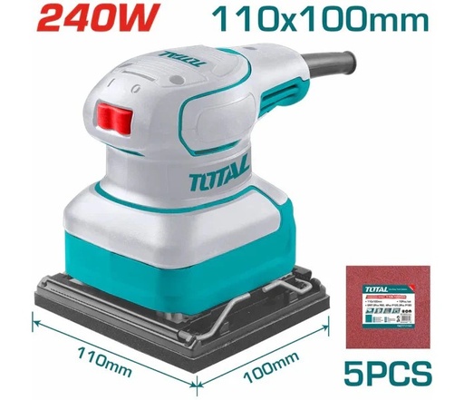 [X11745] LIJADORA DE PALMA ORBITAL 110X100MM 240W 110V/60HZ UTF2241108