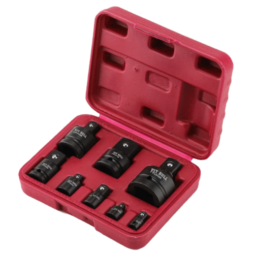 [X10685] ADAPTADORES DE IMPACTO CAJA PVC ROJA - 09734-OGT-1/4-3/8-1-3