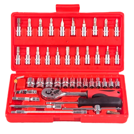 [X11133] JUEGO DE COPAS X46 PCS - 9168A
