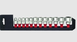 [X11169] JUEGO 12 COPAS 3/8" 8 22MM IO.COMPANY - 3122Q