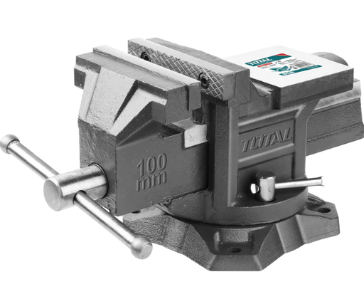 [X11270] PRENSA DE BANCO GIRATORIA 4" 1300 KG - TOTAL - THT6146