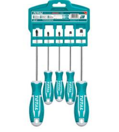 [X11276] JUEGO 5 DESTORNILLADORES PH0 PH1 PH2 PH5 Y SL6 - TOTAL - THT2506052