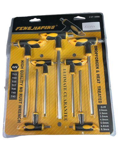 [X11297] JUEGO T-BRISTOL X7 - FJP-8888